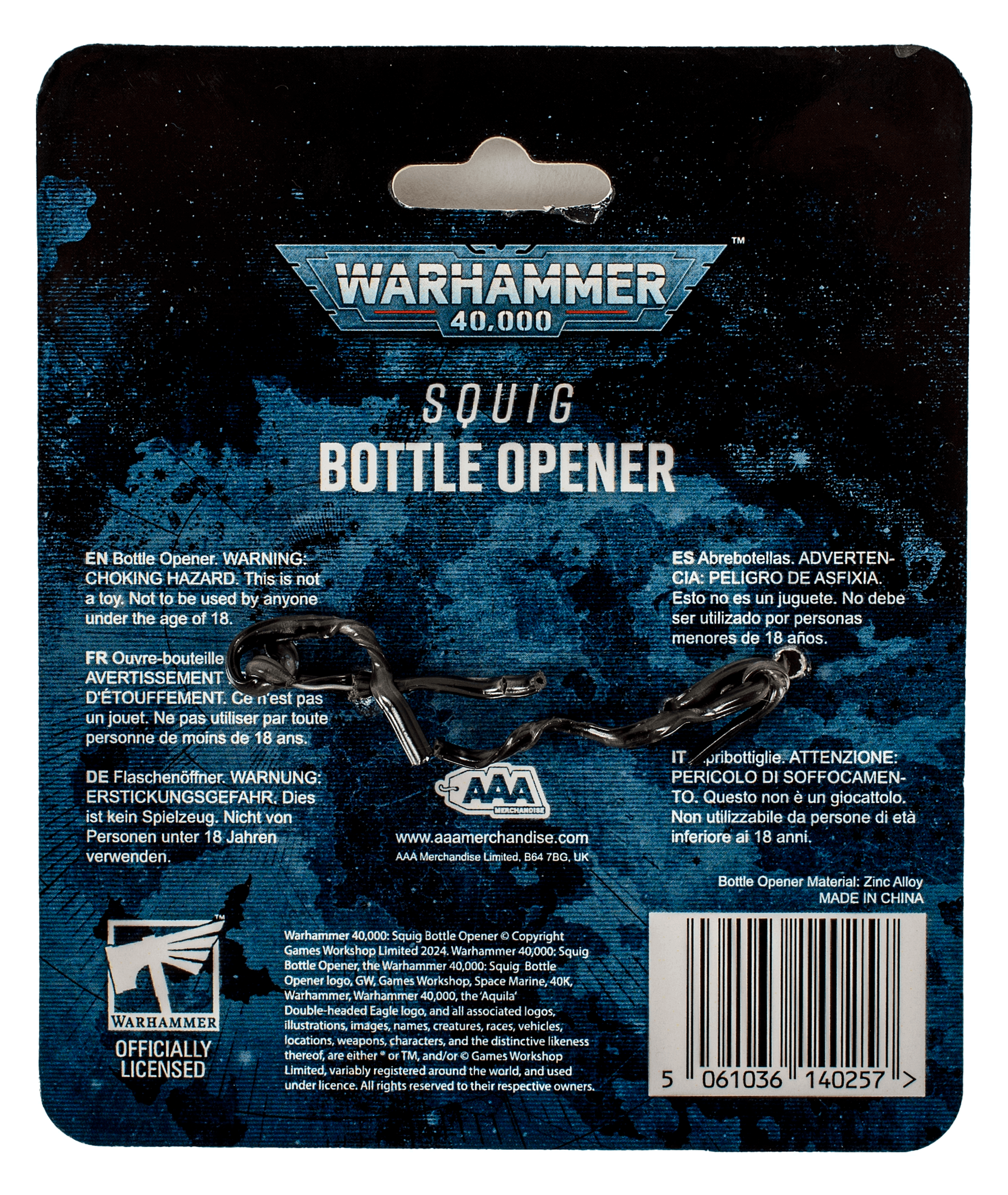 Warhammer 40,000: Squig Bottle Opener Warhammer Officially Licensed Merchandise Warhammer 40,000: Squig Bottle Opener Warhammer Officially Licensed Merchandise