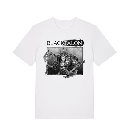 White Printed T-shirt Front
