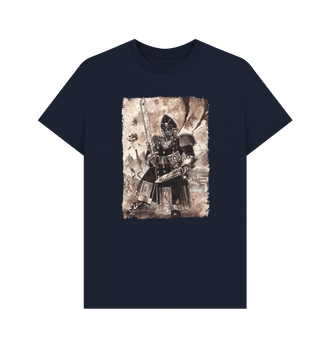 Navy Blue GRIMDARK - Commissar T Shirt