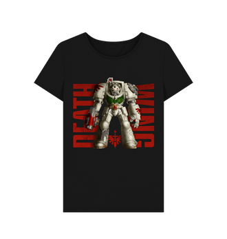 Black Dark Angels Deathwing Fitted T Shirt