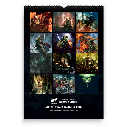 Warhammer 40,000: Dark Angels 2026 Calendar Preorder