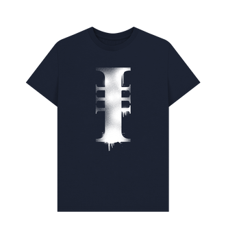 Navy Blue Inquisition Graffiti Insignia T Shirt