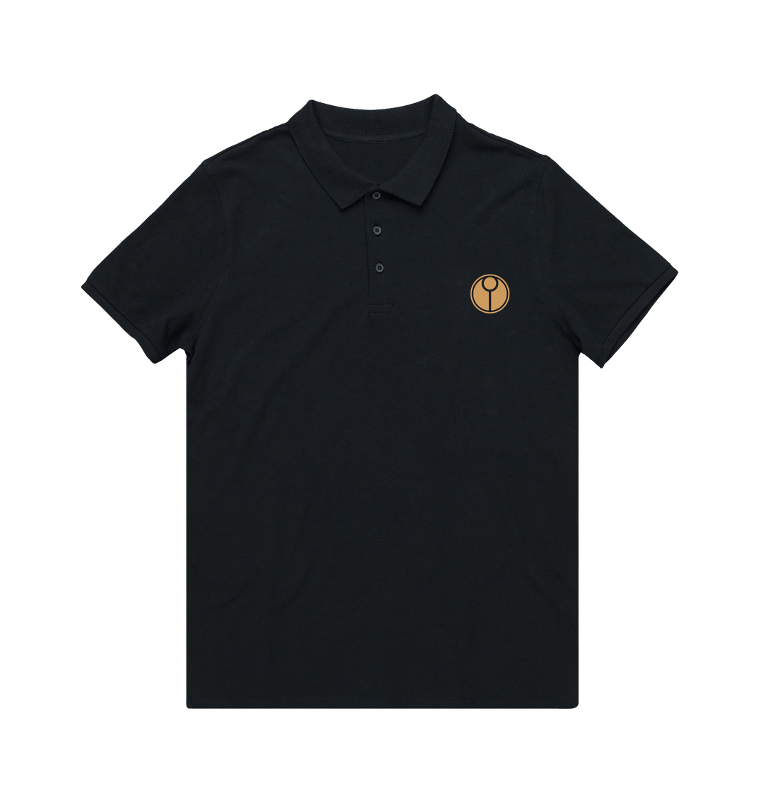 Black T'au Empire Icon Polo Shirt