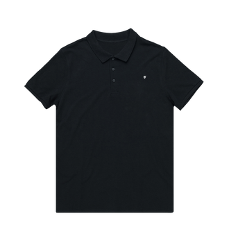 Black Drukhari Icon Polo Shirt