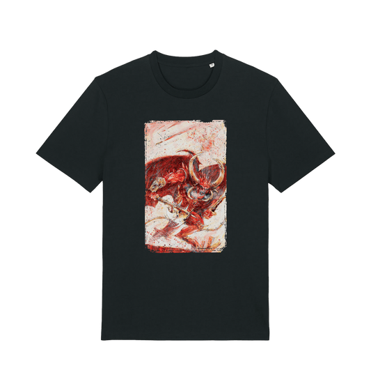Black Printed T-shirt