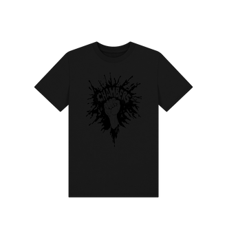 Black Mini Squig Kids T Shirt