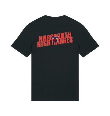 Black Printed T-shirt Back