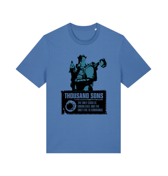 Bright Blue Printed T-shirt