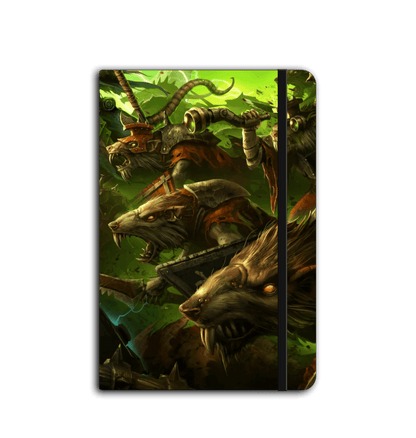 Black Notebook Front