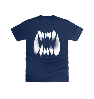 Navy Destruction Graffiti Insignia T Shirt