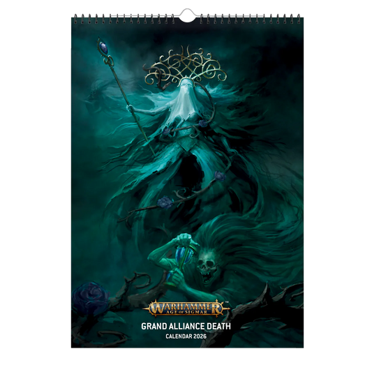 Warhammer Age of Sigmar Grand Alliance Death 2026 Calendar