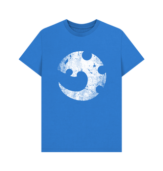 Bright Blue Genestealer Cults Battleworn Insignia T Shirt