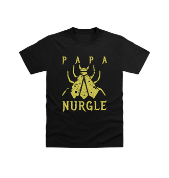 Black Papa Nurgle Fly T Shirt