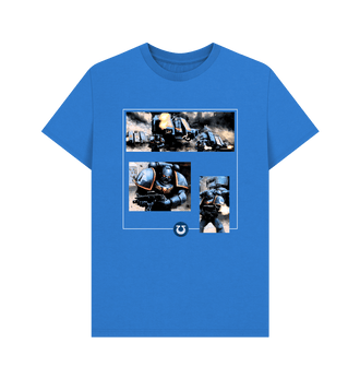 Bright Blue Ultramarines First Born Royal Blue T Shirt