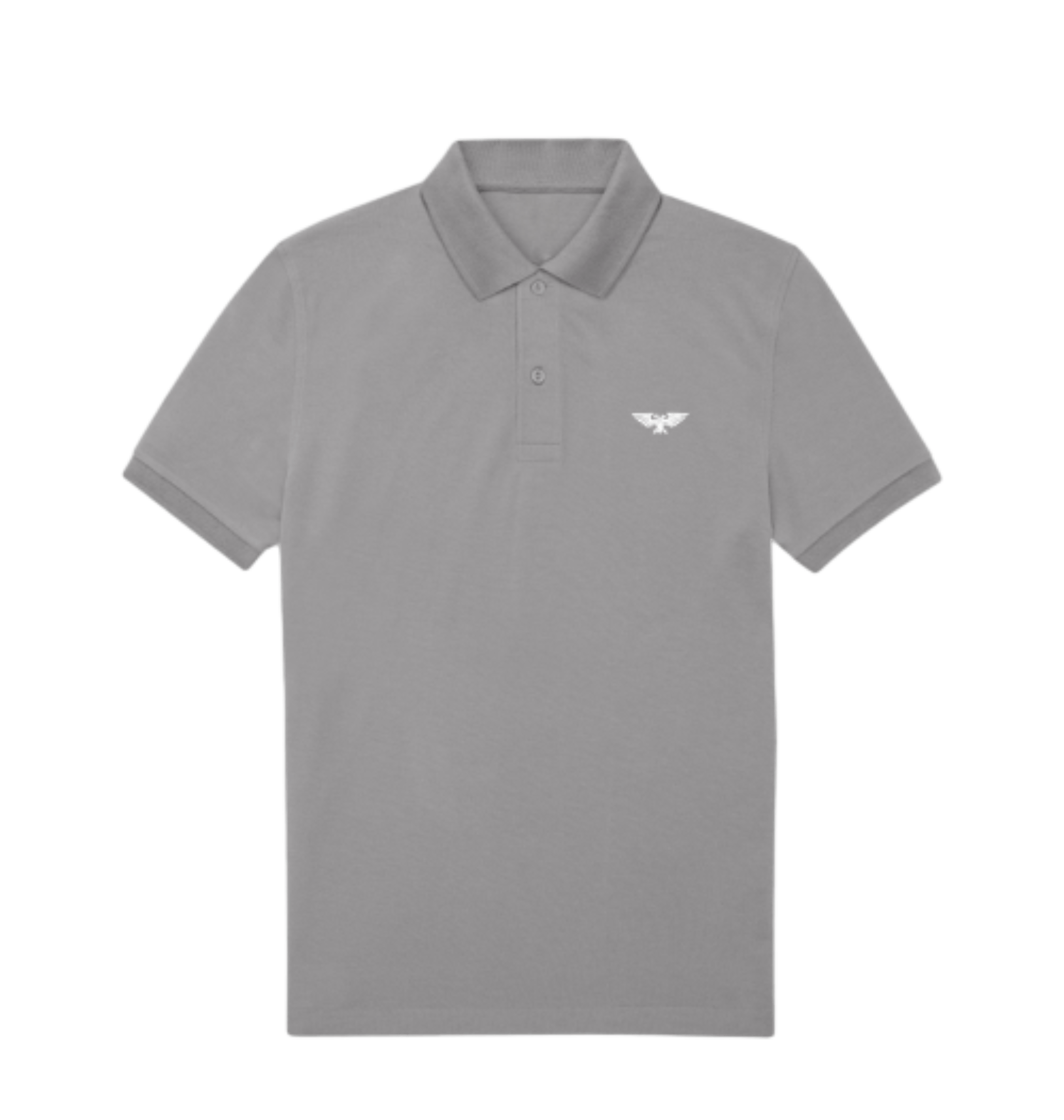 Sport Grey Polo Shirt Front