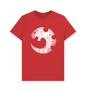 Red Genestealer Cults Battleworn Insignia T Shirt