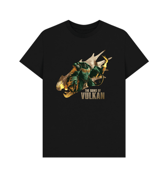 Black Premium Salamanders 'Sons of Vulkan' T Shirt