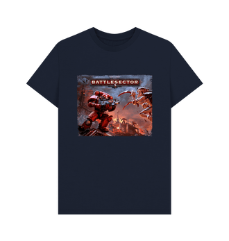 Navy Blue Warhammer 40,000: Battlesector T Shirt