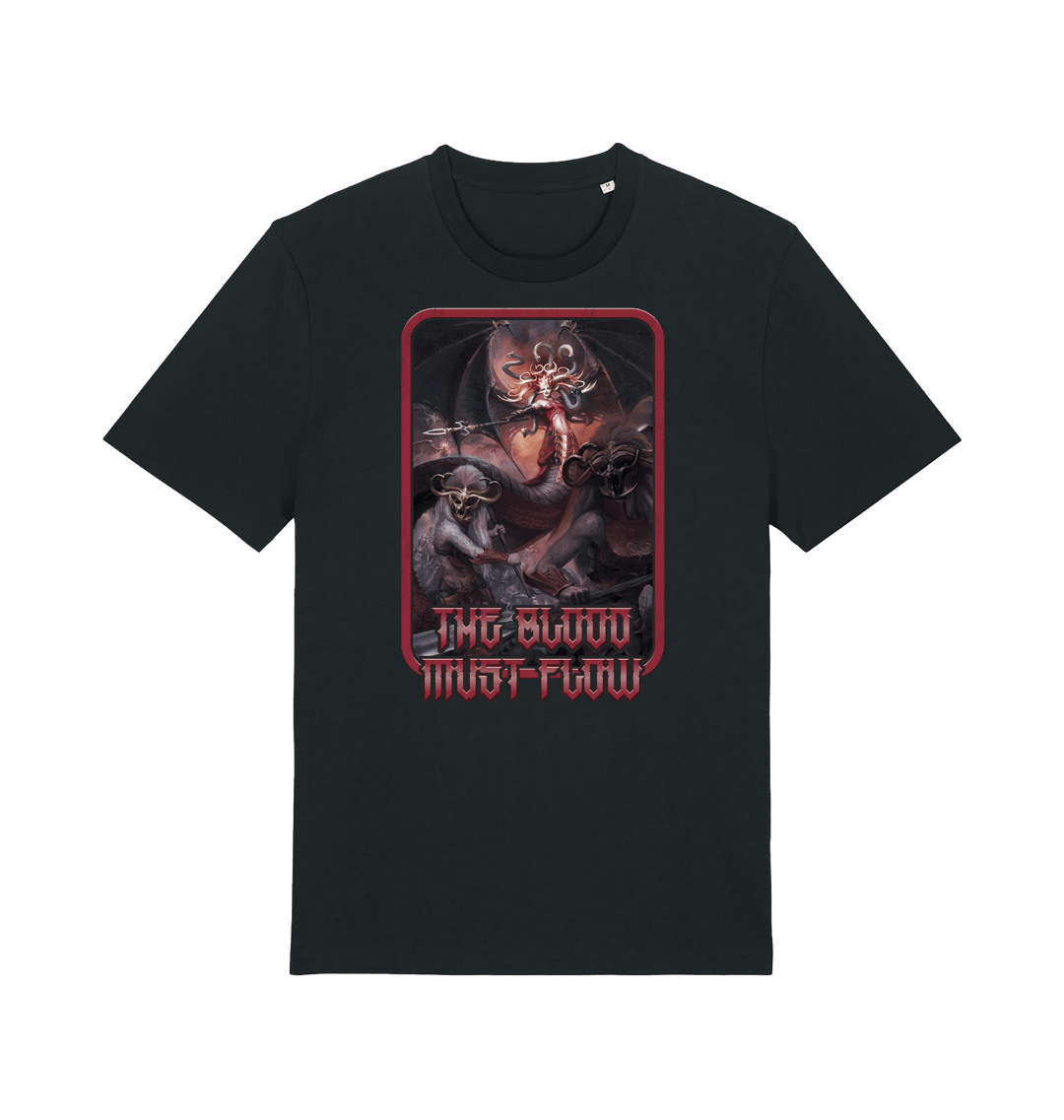 Black Printed T-shirt