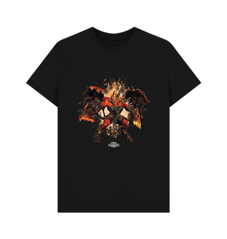 Black Total War: WARHAMMER III - Skarbrand Paint Splat T Shirt