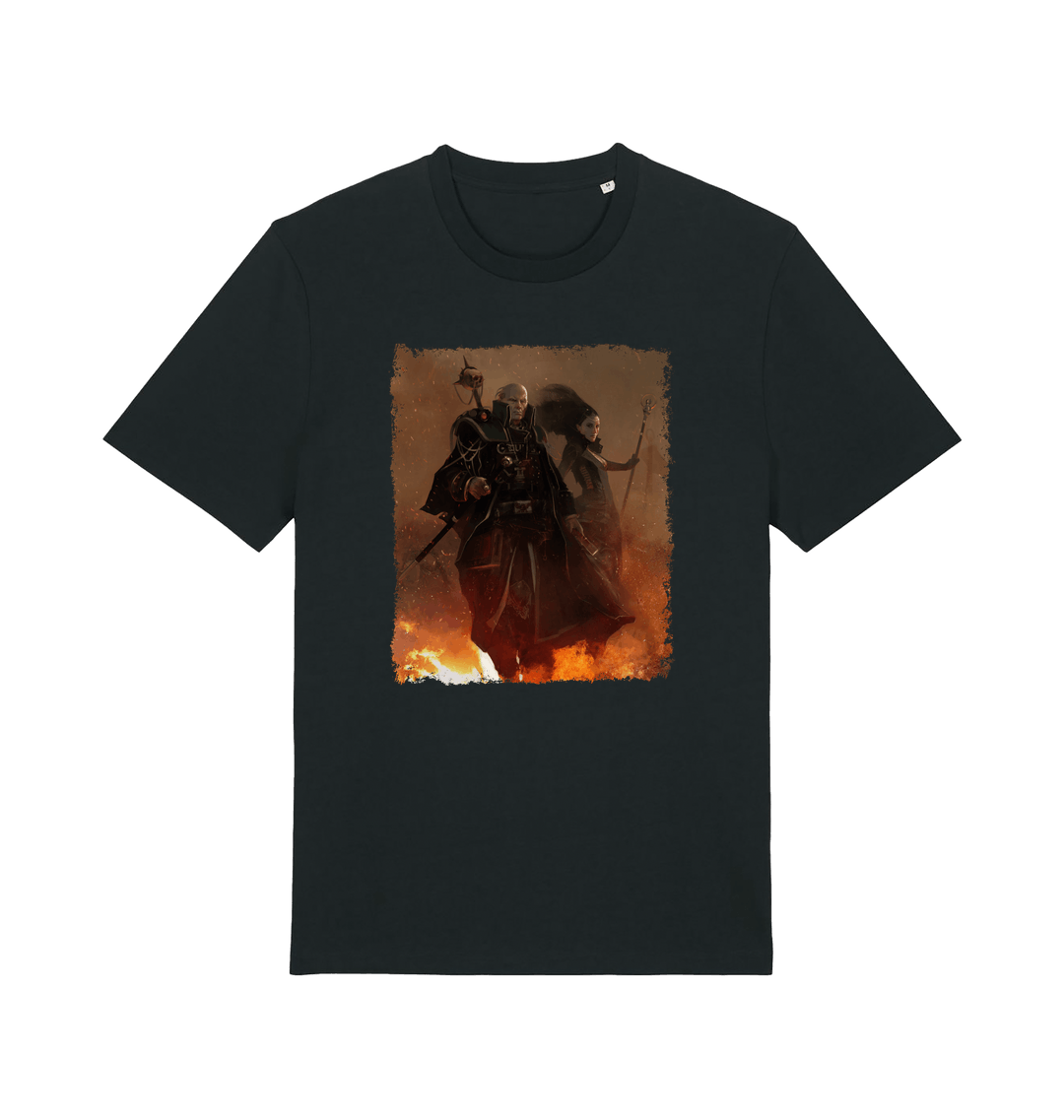 Black Printed T-shirt