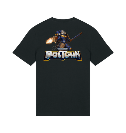 Black Printed T-shirt Back