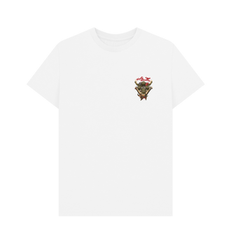 White Warhammer 40,000: Shootas, Blood & Teef Tour Pocket Print White T Shirt