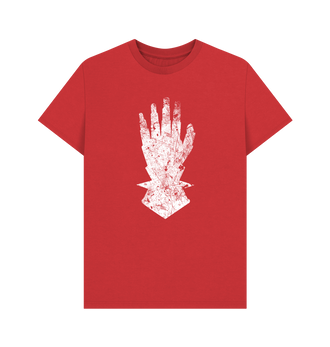 Red Iron Hands Battleworn Insignia T Shirt