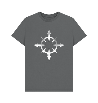 Slate Grey Chaos Daemons Graffiti Insignia T Shirt