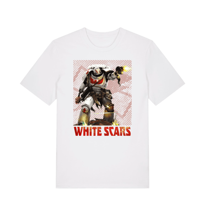 White Printed T-shirt Front