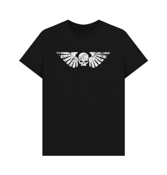 Black Astra Militarum Battleworn Insignia T Shirt