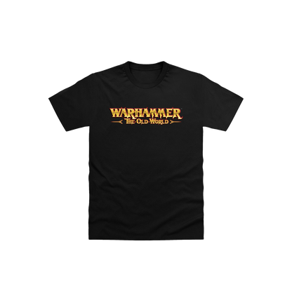 Black Printed Kids T-Shirt