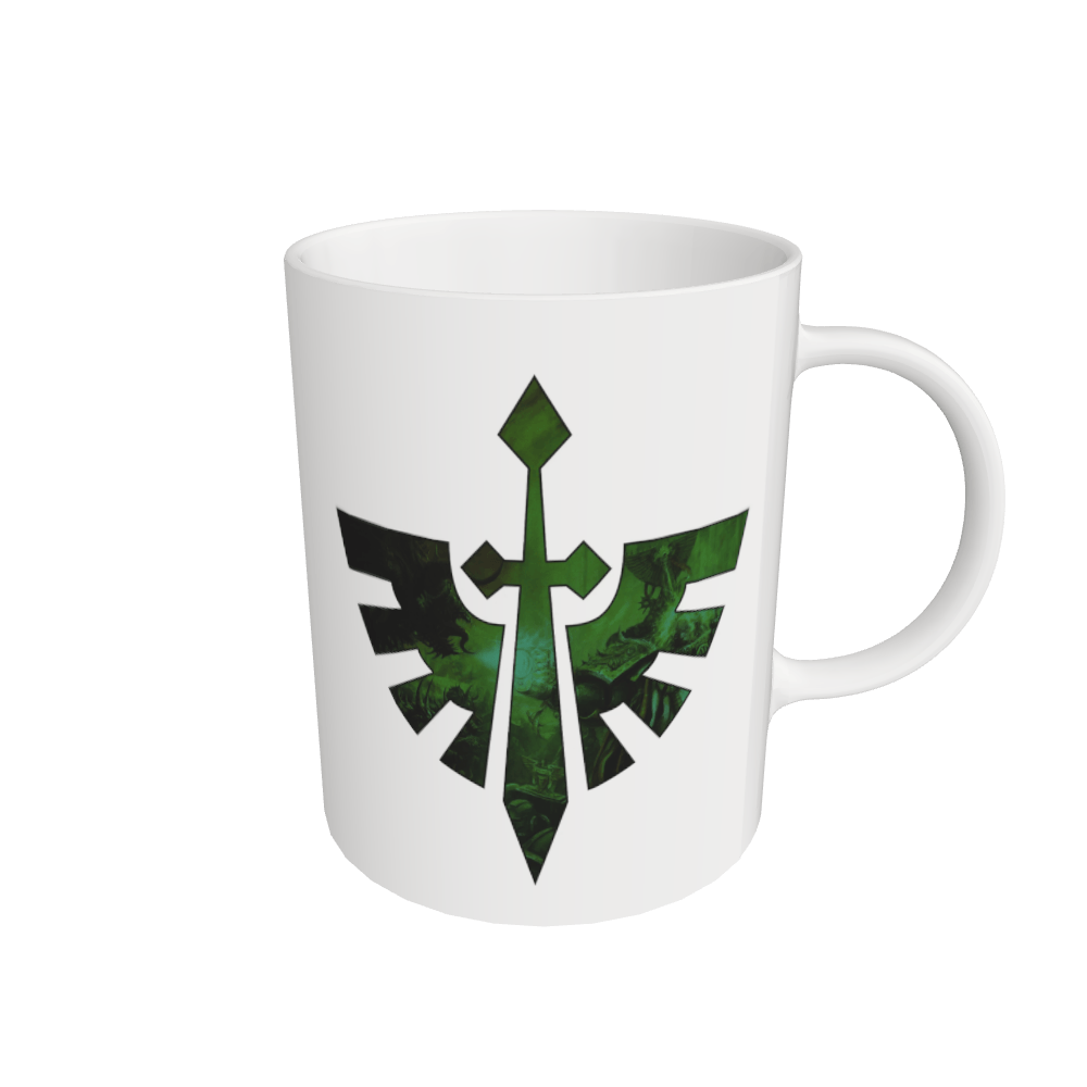White Mug Front