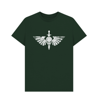 Evergreen Space Marines Battleworn Insignia T Shirt