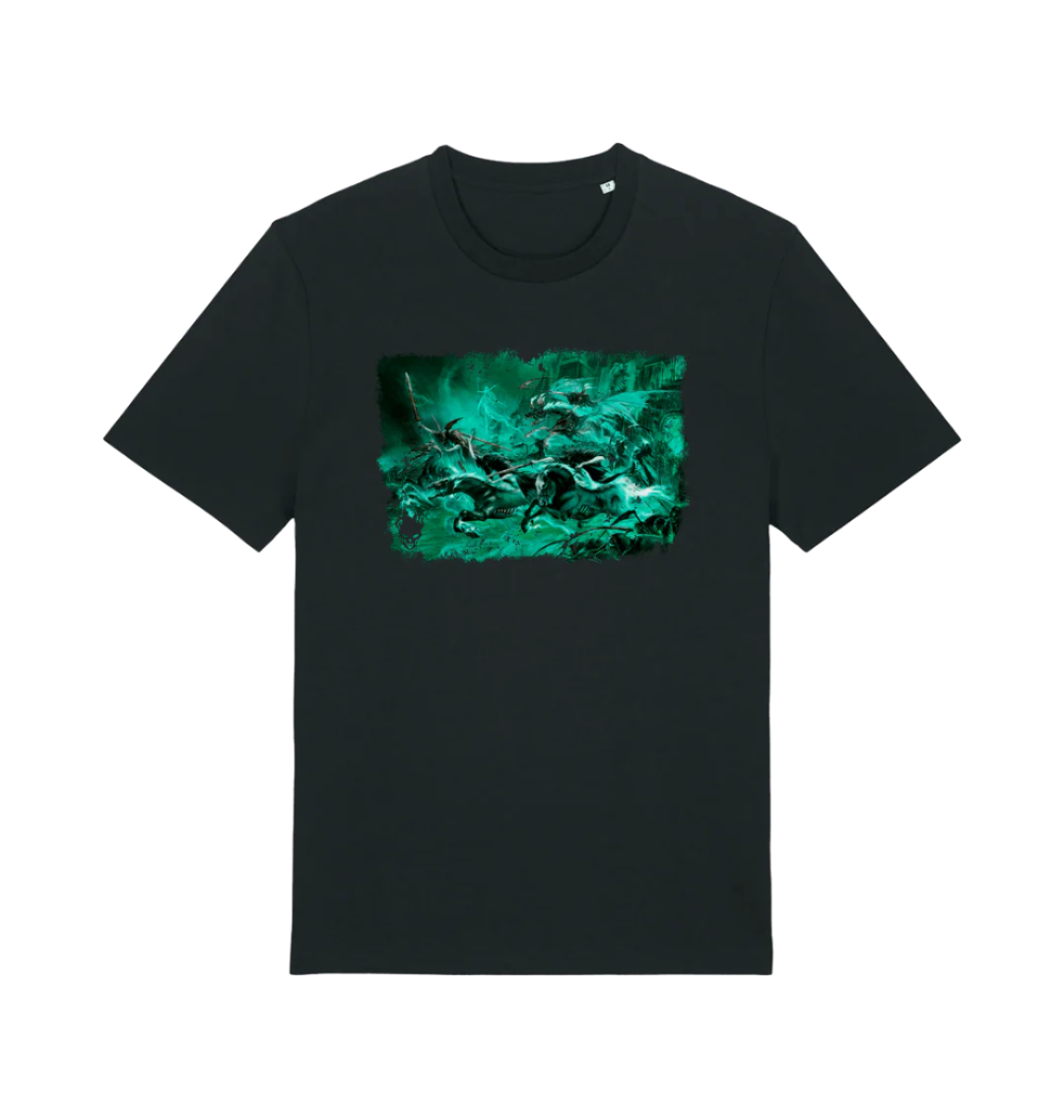Black Printed T-shirt