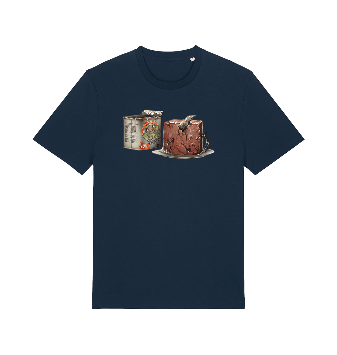 French Navy Printed T-shirt