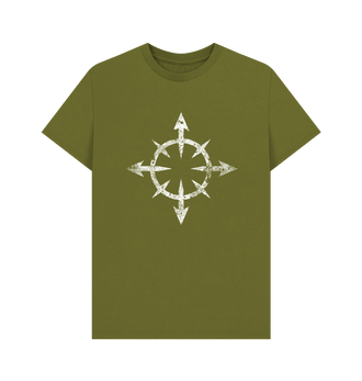 Moss Green Chaos Daemons Battleworn Insignia T Shirt