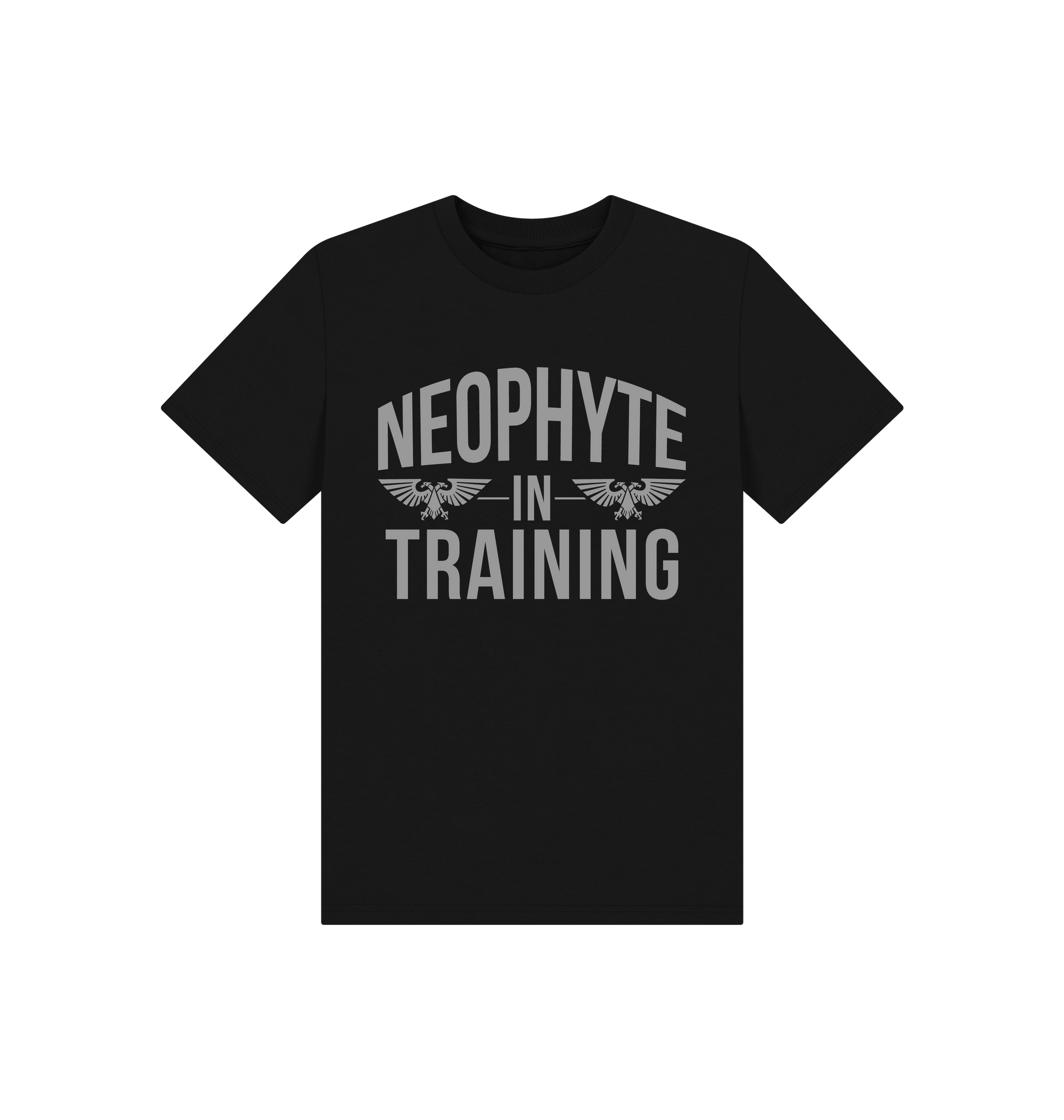 Black Neophyte In Training Kids T Shirt