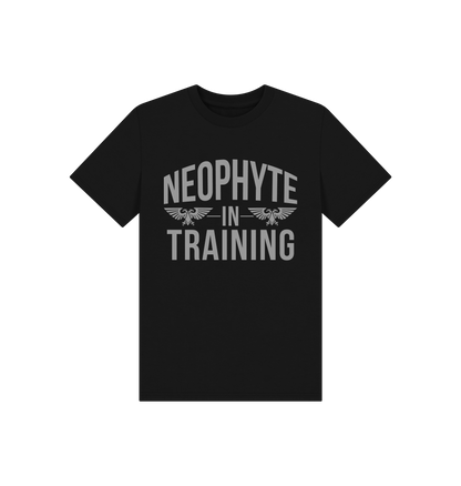 Black Neophyte In Training Kids T Shirt