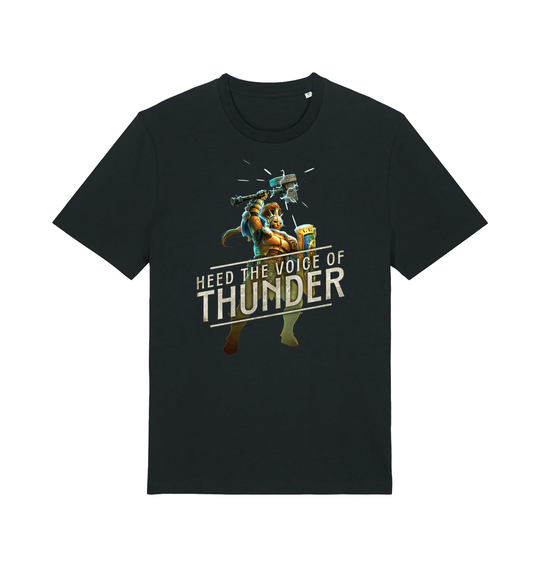 Black Printed T-shirt Front