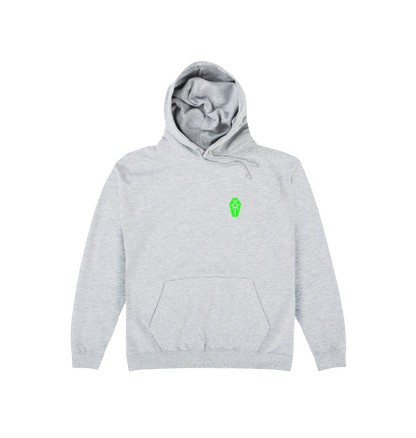 Heather Grey Necrons Triarch Praetorians Hoodie