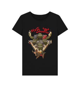 Black Warhammer 40,000: Shootas, Blood & Teef Tour Fitted T Shirt