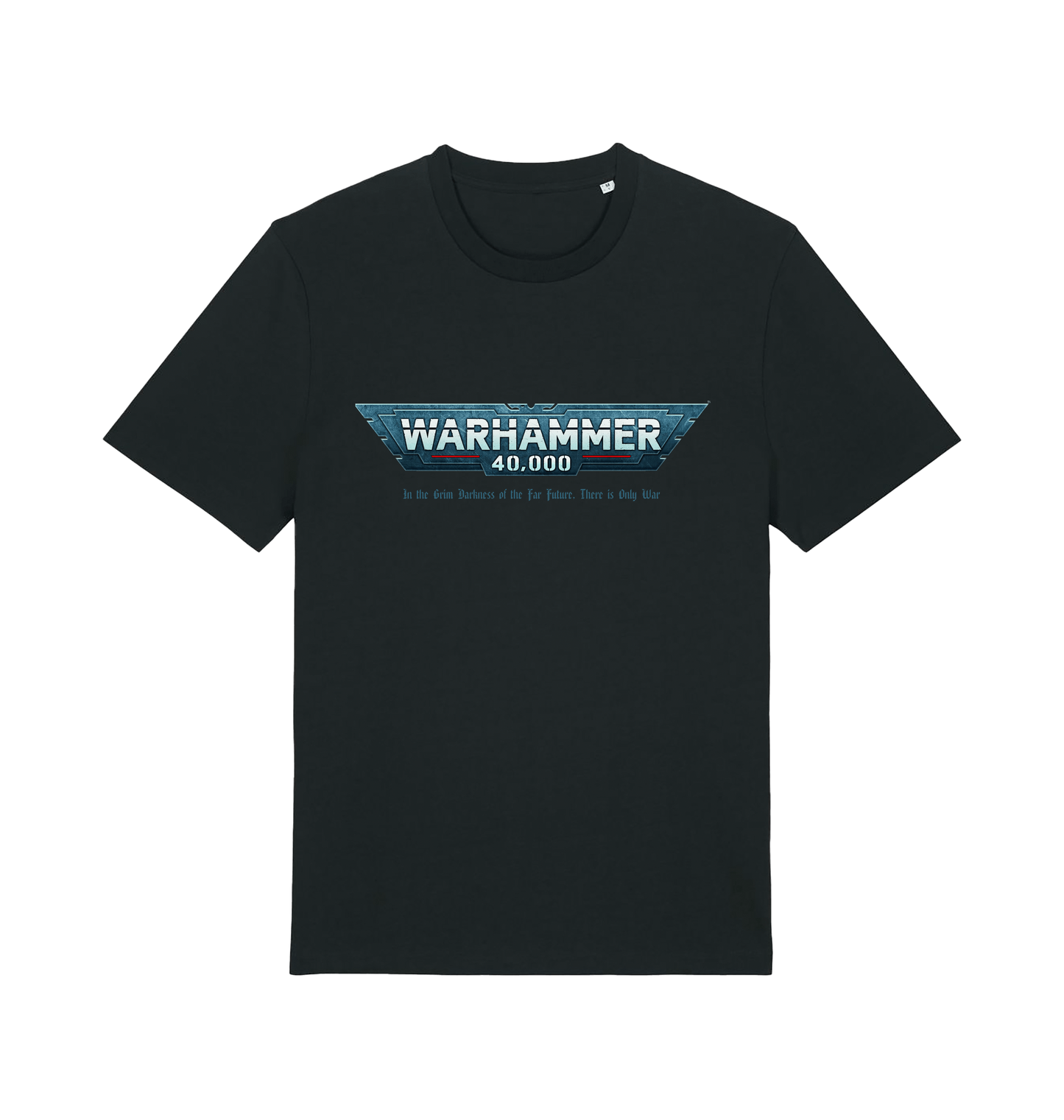 Black Printed T-shirt Front