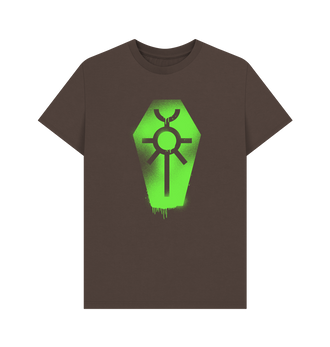 Chocolate Necrons Graffiti Insignia T Shirt