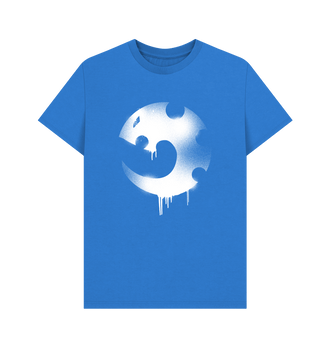 Bright Blue Genestealer Cults Graffiti Insignia T Shirt