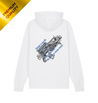 Premium Warhammer 40,000: Space Marine 2 Eternal Service White Hoodie