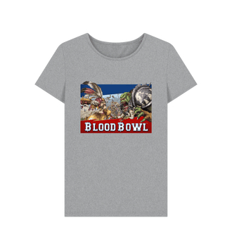 Athletic Grey Blood Bowl Fitted T Shirt