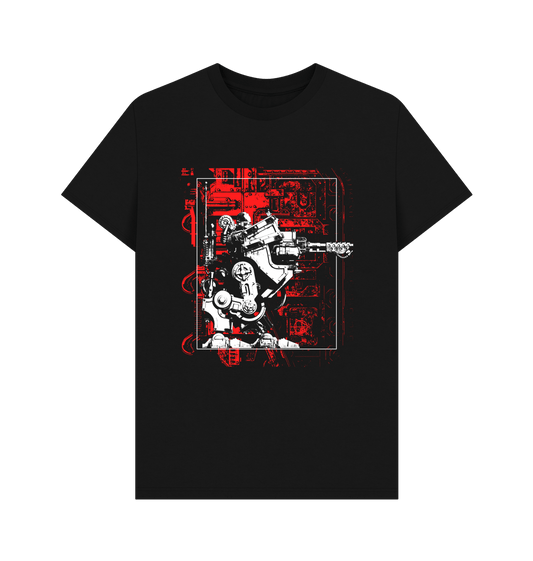 Black Solar Auxilia Hermes Sentinel T Shirt