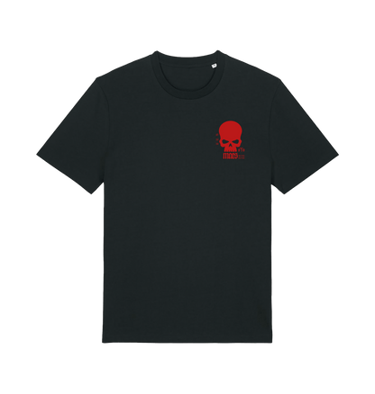 Black Printed T-shirt Front