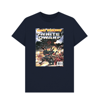 Navy Blue White Dwarf Issue 150 T Shirt